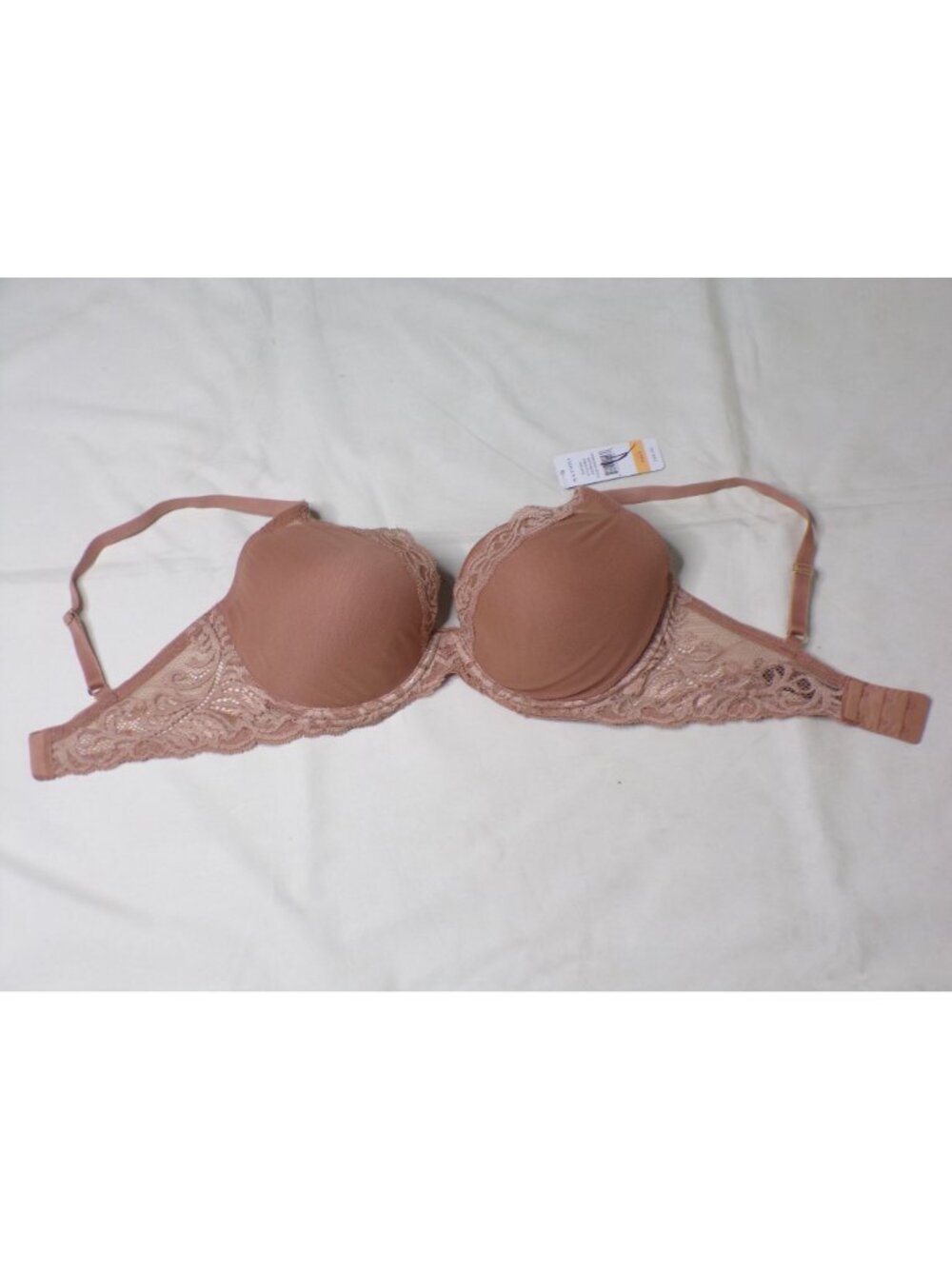 🆕 NATORI Feathers Underwire T-Shirt Plunge Bra 34DD Glow #730023 - Picture 6 of 10